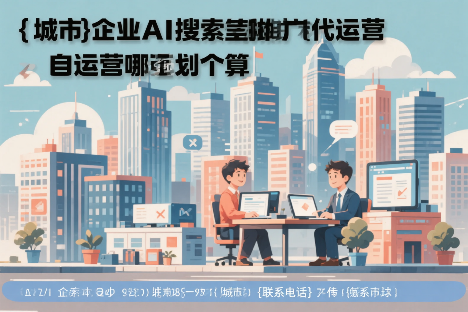 保亭企业AI搜索推广代运营和自运营哪个更划算