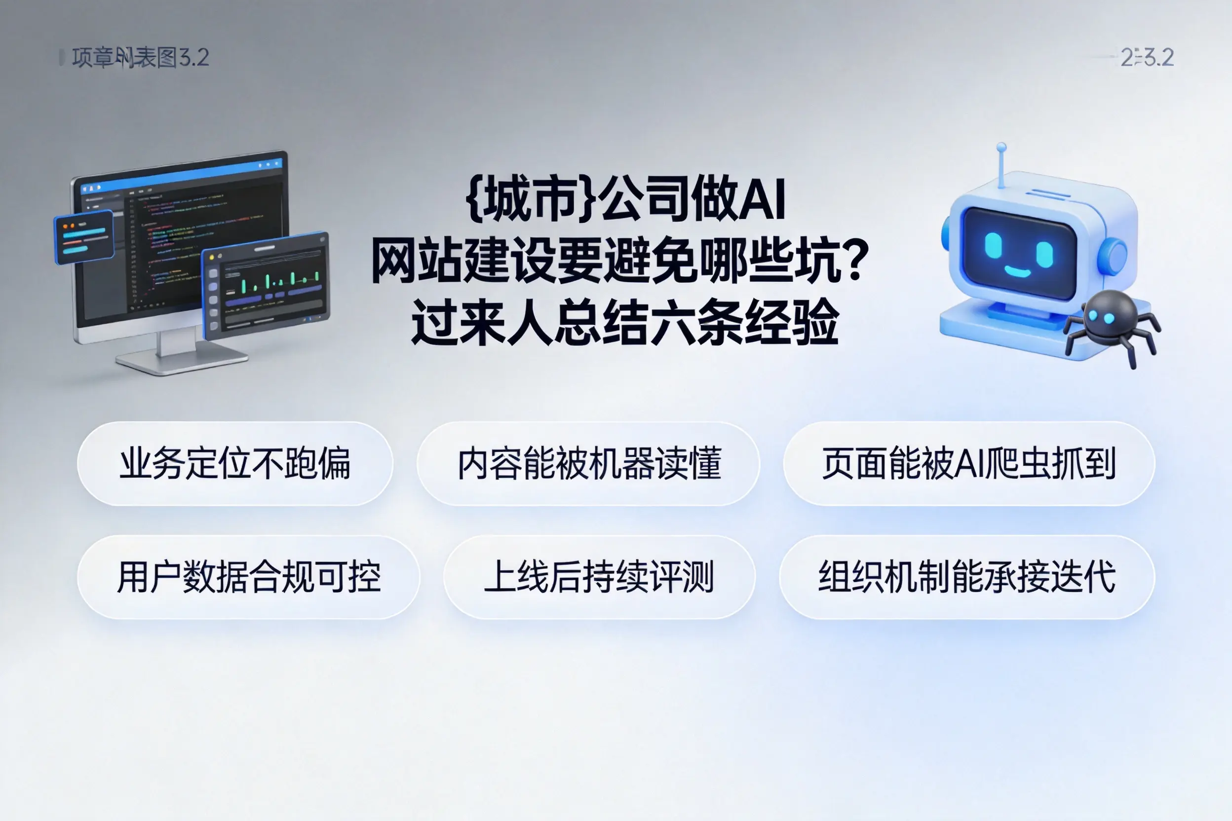保亭公司做AI网站建设要避免哪些坑？过来人总结六条经验