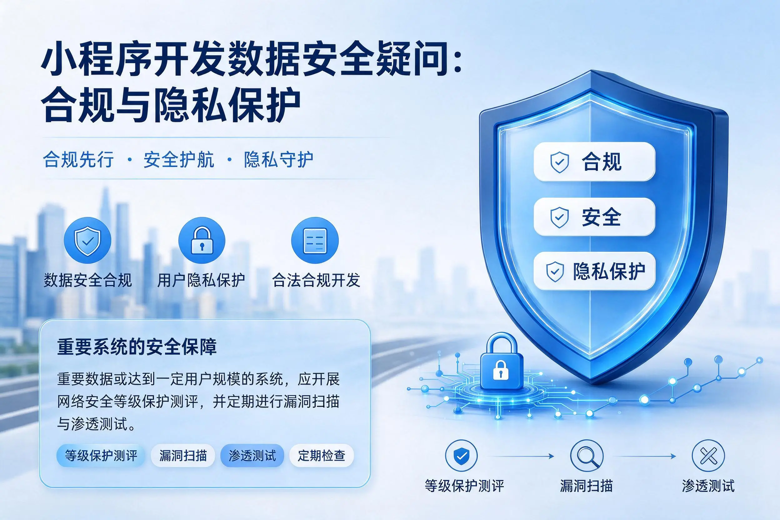 保亭小程序开发数据安全疑问：合规与隐私保护