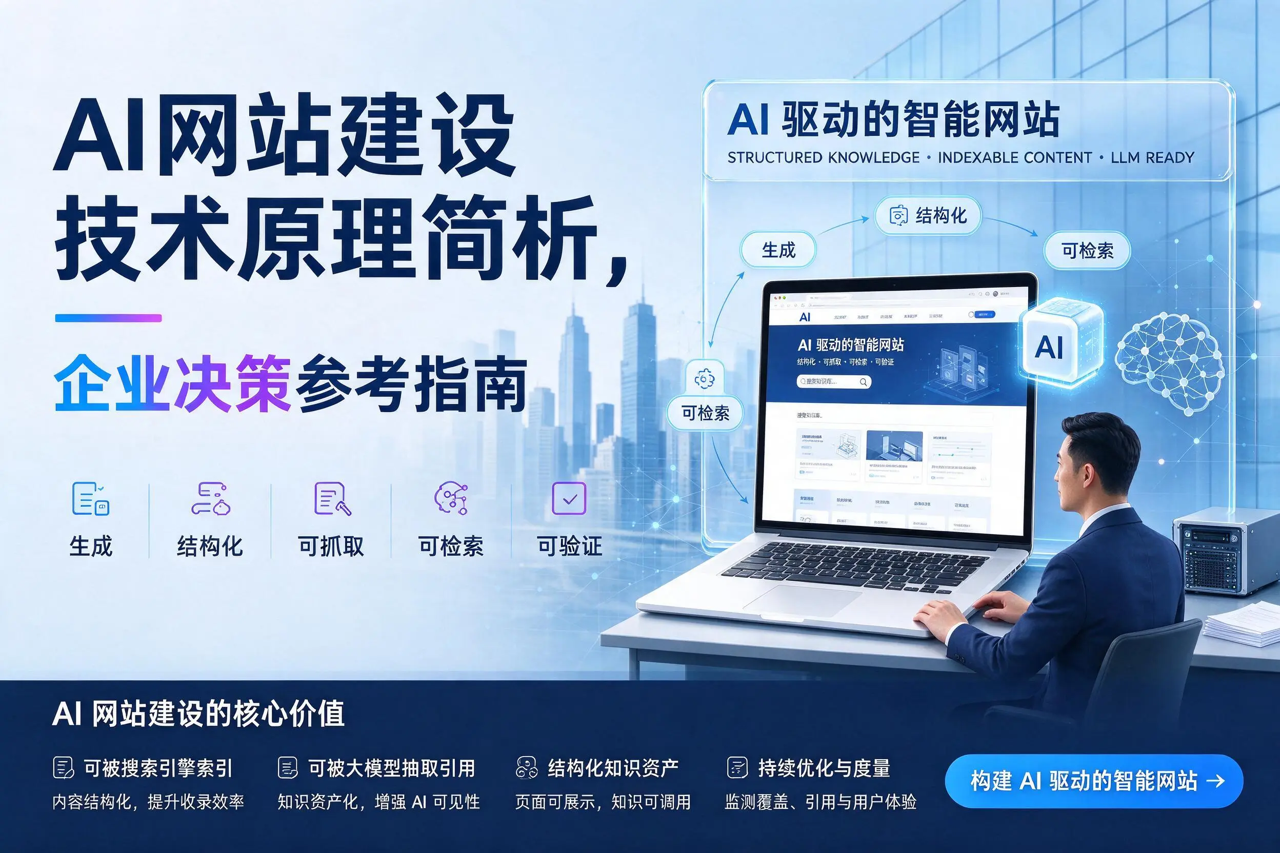 AI网站建设技术原理简析,保亭企业决策参考指南