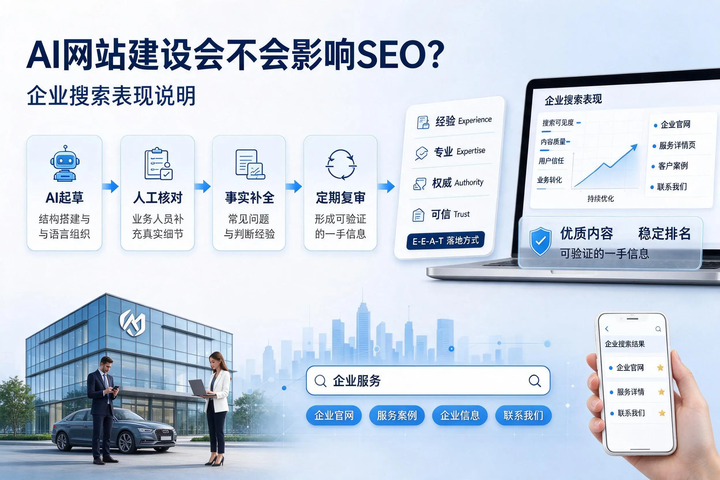 AI网站建设会不会影响SEO?保亭企业搜索表现说明