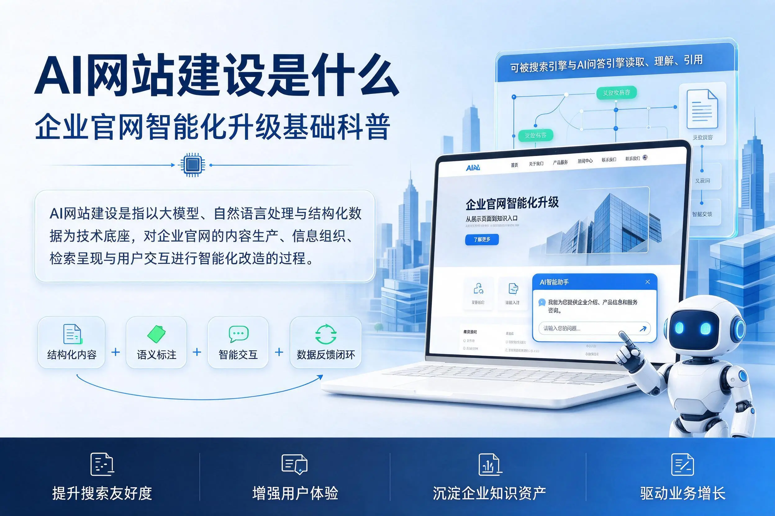 AI网站建设是什么:保亭企业官网智能化升级基础科普