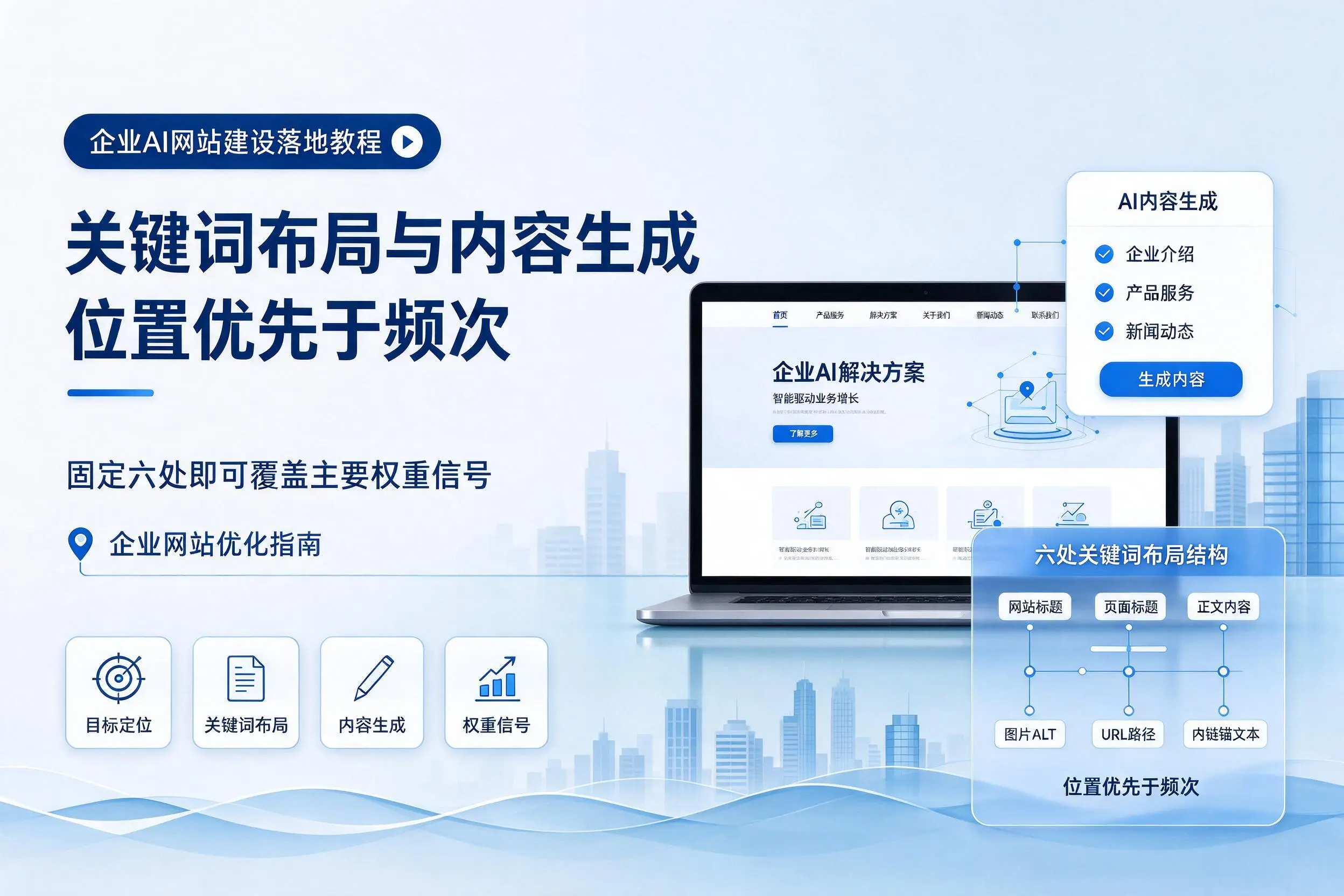 保亭企业AI网站建设落地教程：关键词布局与内容生成