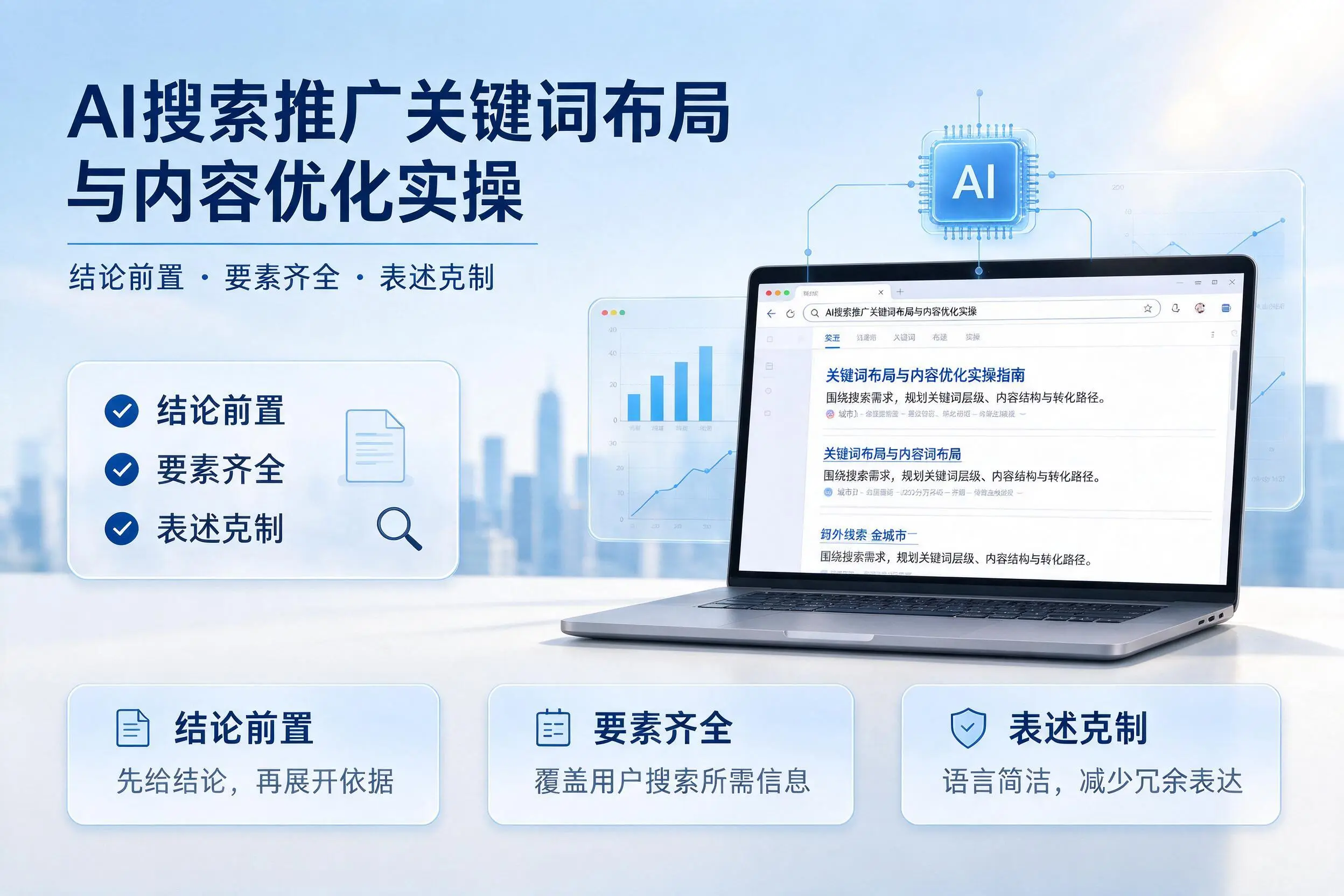 保亭AI搜索推广关键词布局与内容优化实操