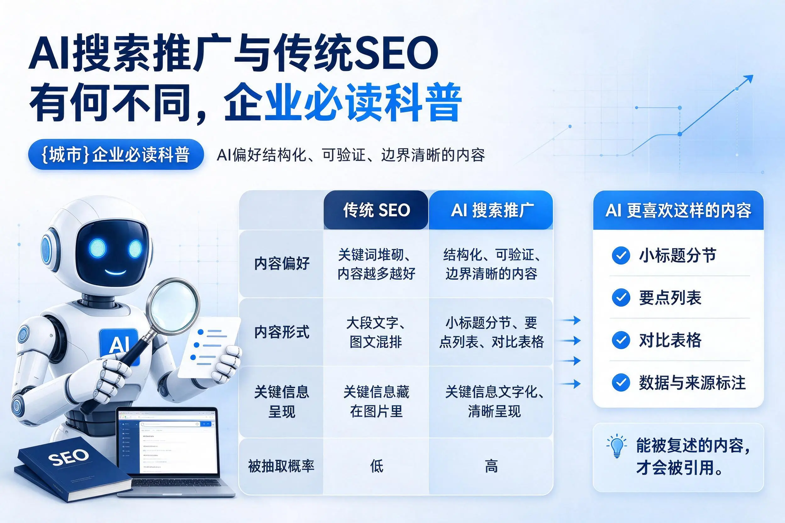 AI搜索推广与传统SEO有何不同,保亭企业必读科普