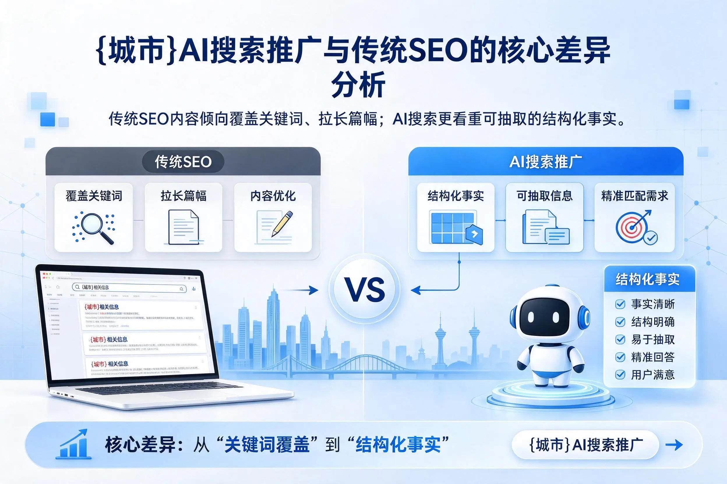 保亭AI搜索推广与传统SEO的核心差异分析